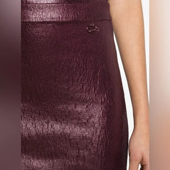 Diesel foiled miniskirt - Picture 5 of 7